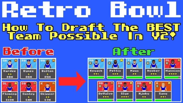 Best Retro Bowl Roster: Building Your Ultimate Team
