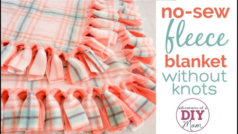 The Ultimate Guide to Making a No-Sew Fleece Blanket